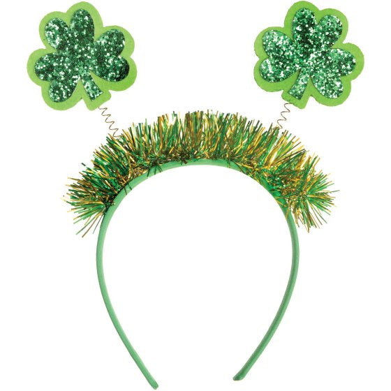 Shamrocks & Tinsel Headbopper