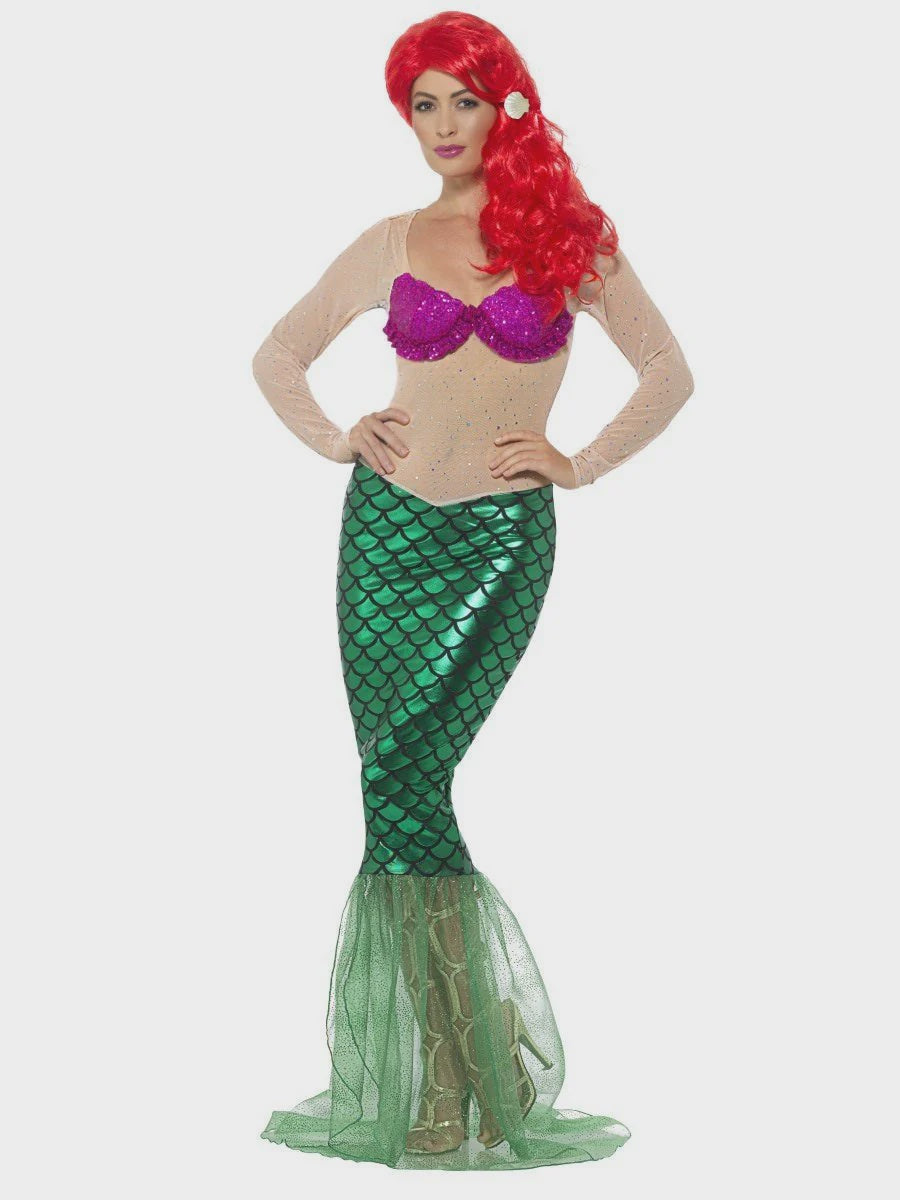 Deluxe Sexy Mermaid Womens Costume