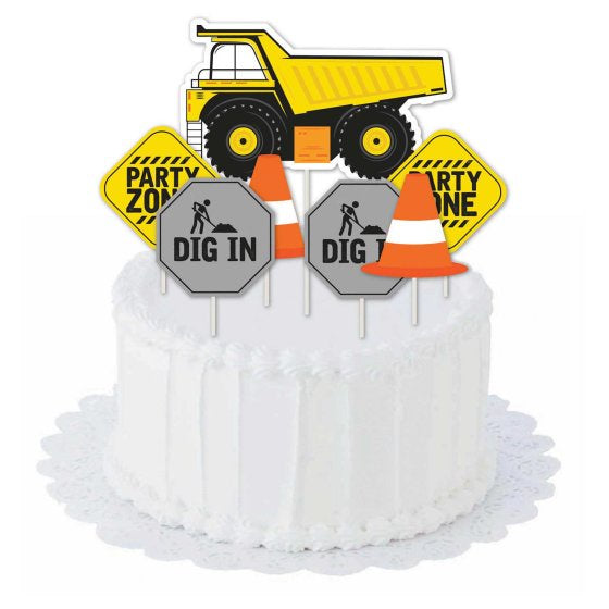 Construction Cake Decoration Kit