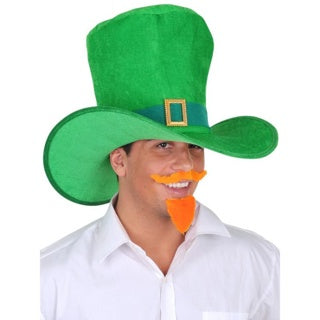 Jumbo Green and Gold Top Hat - St Patricks Day