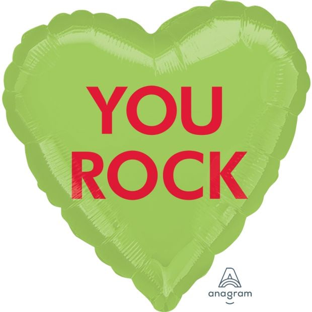 You Rock Candy Heart 45cm (18")