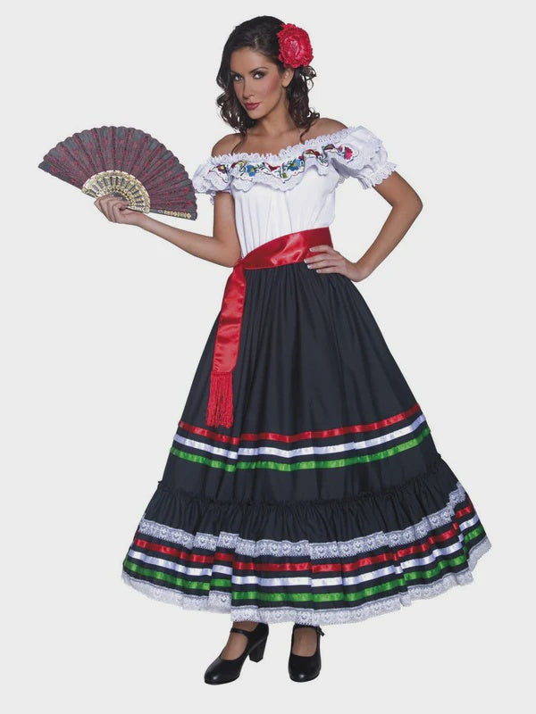 Western Sexy Senorita Deluxe Authentic Costume