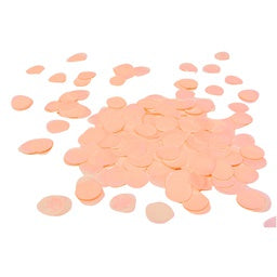 Peach Round Paper Confetti 15g