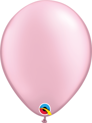 12 cm Pearl Pink Latex Balloon bag of 100