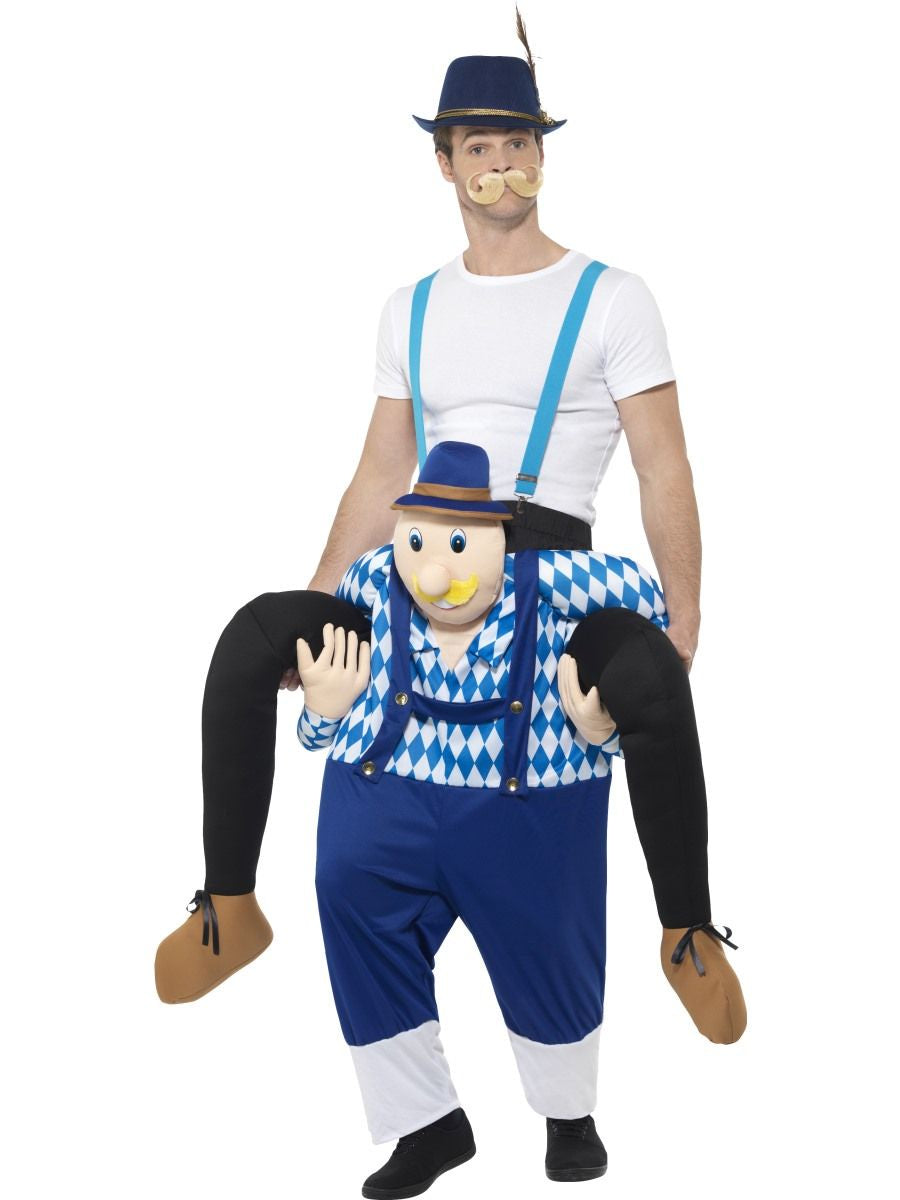 Oktoberfest Piggyback Bavarian Mens Costume