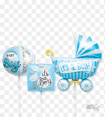 It's A Boy Balloon Bouquet