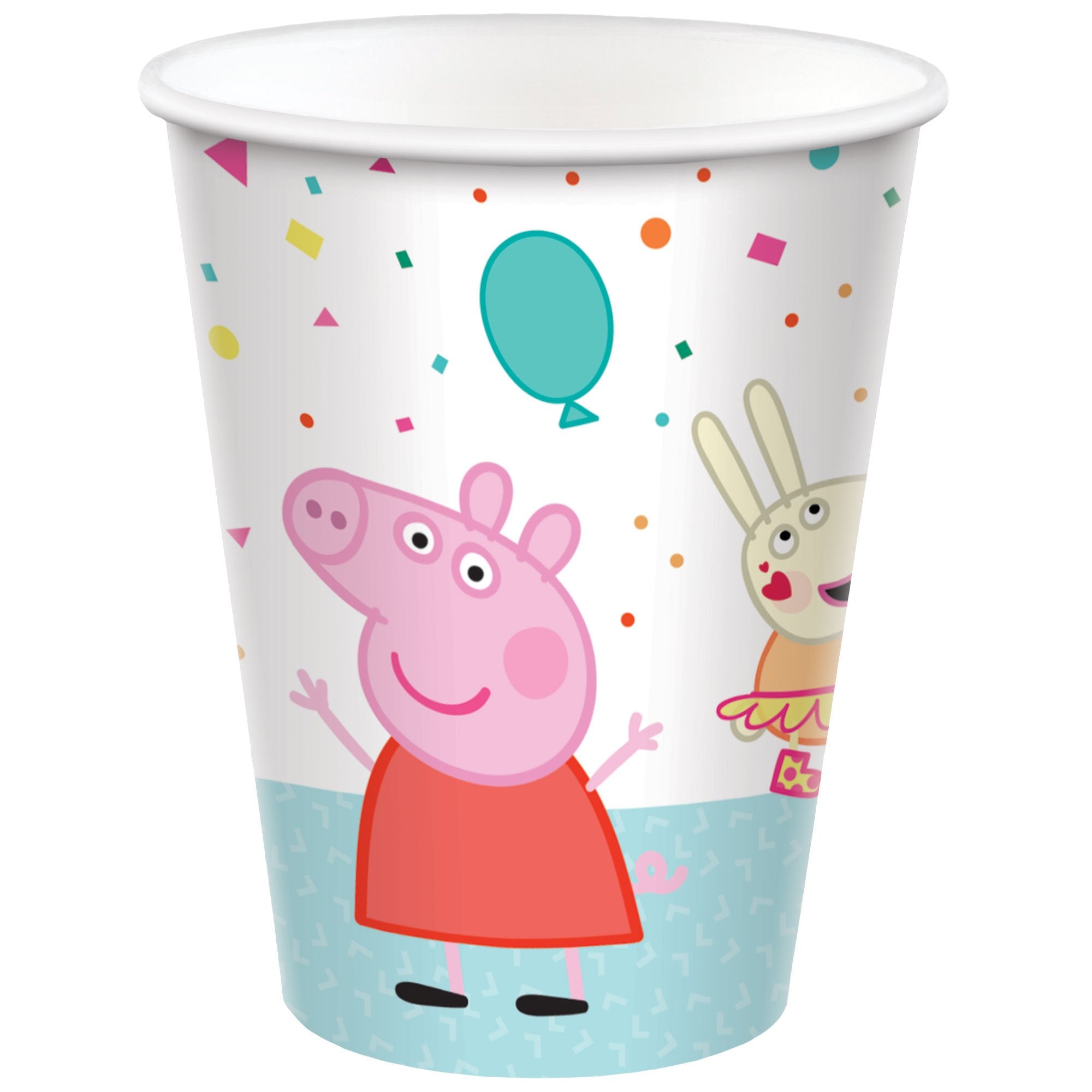 Peppa Pig Confetti Party Paper Cups 9oz