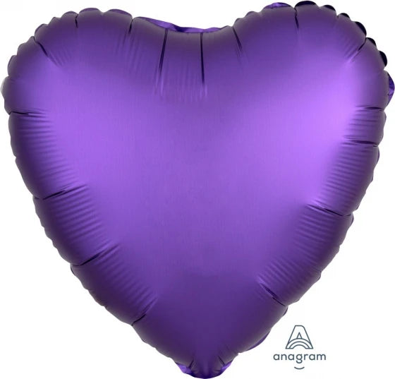 Satin Luxe Purple Heart Foil