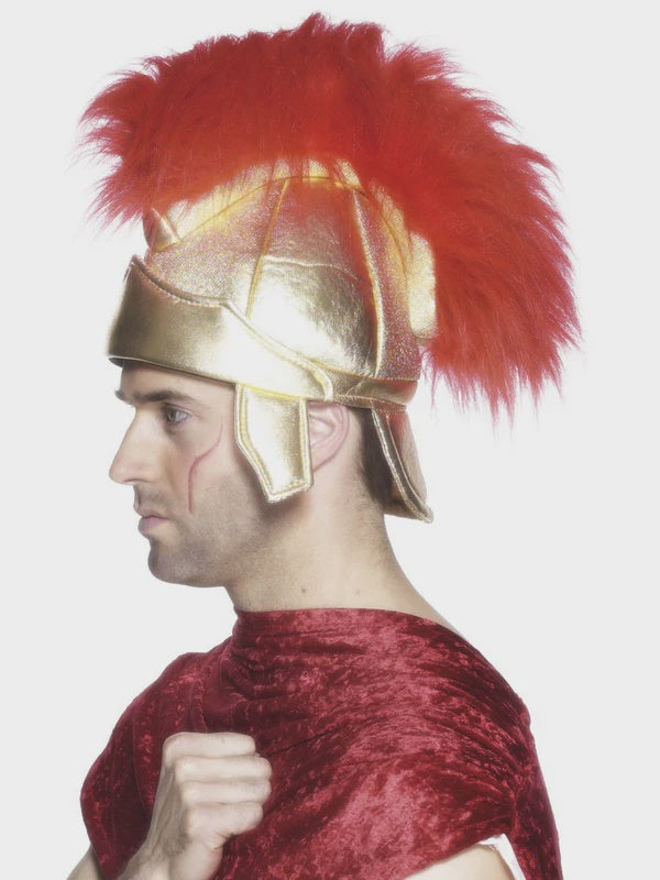 Roman Soldier Gold Plush Helmet