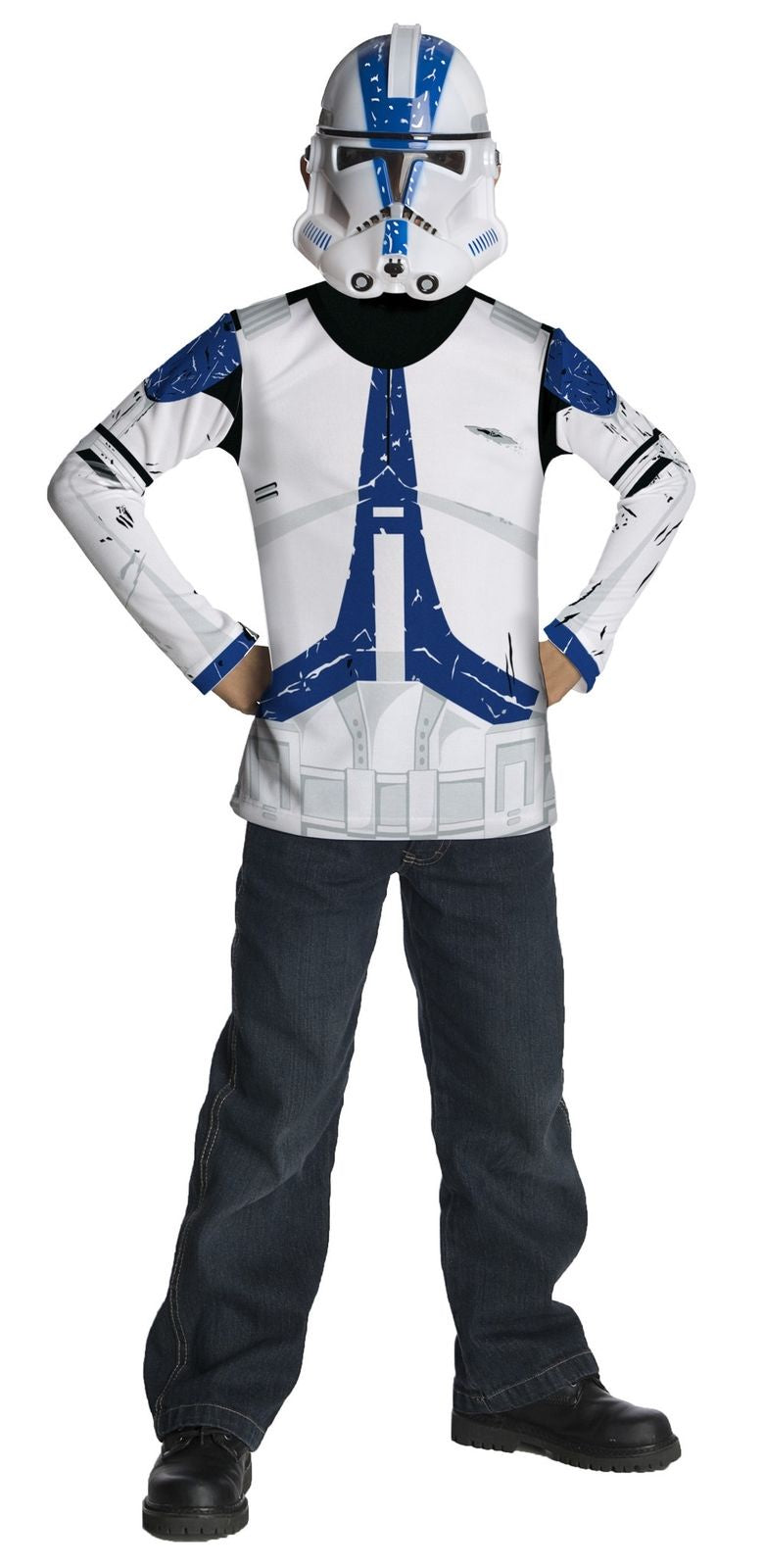 Child's Clone Trooper Top with Mask