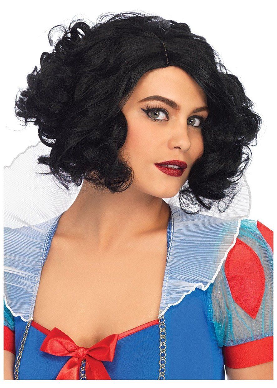 Curly Black Bob Wig