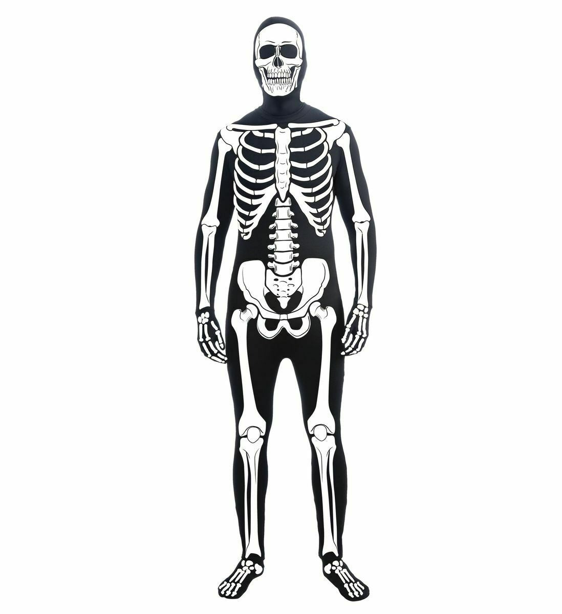 Disappearing Skeleton Bone Suit