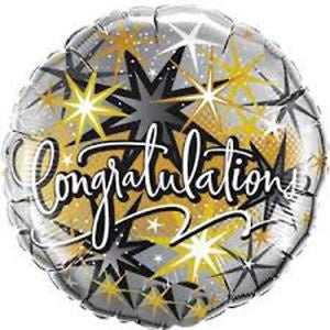 Elegant Congratulations Foil Balloon