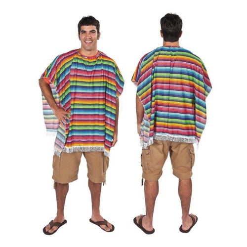 Fiesta Multicolour Poncho