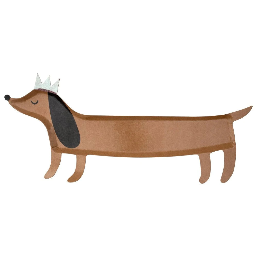 Meri Meri Sausage Dog Platters - Pack of 4