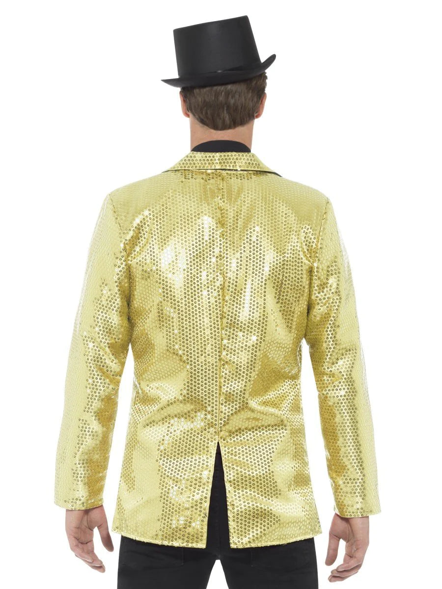 Gold Sequin Men's Jacket