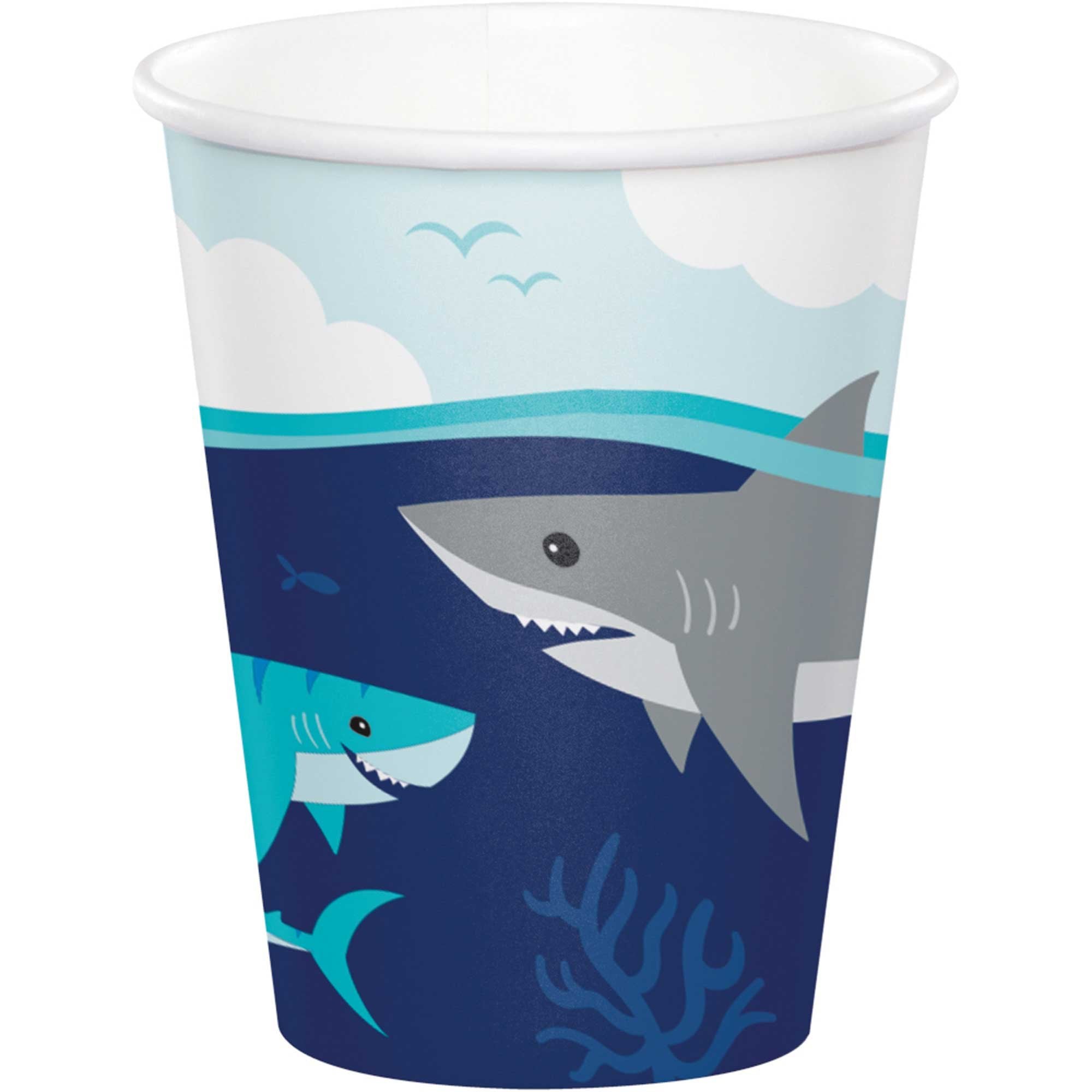 Shark Party Cups 8pk