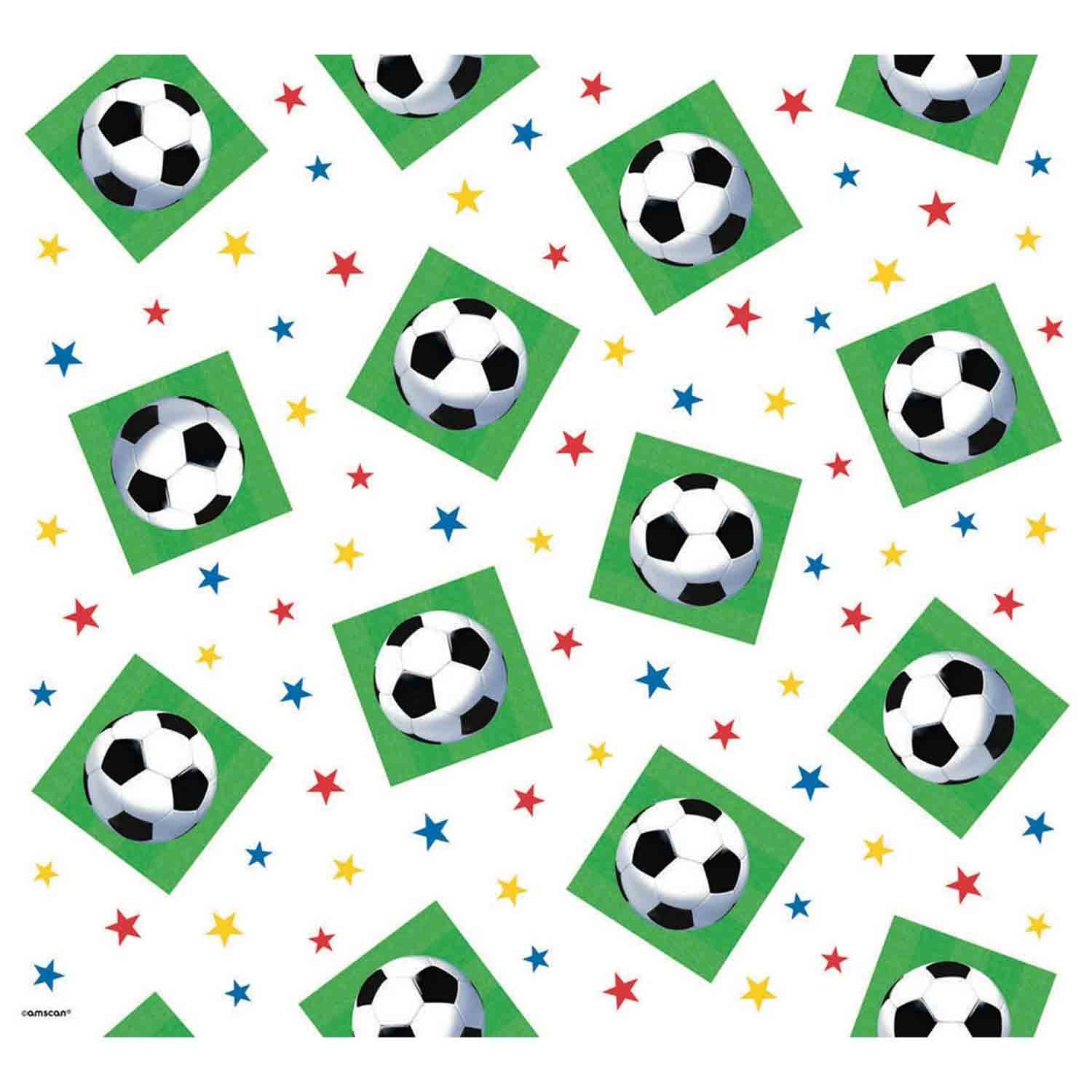 Soccer Plastic Tablecover