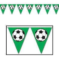 Soccer Pennant Flag Banner