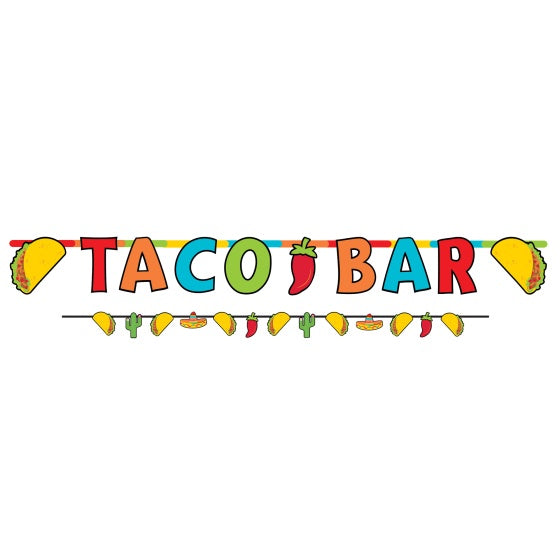 Fiesta Taco Bar Banners Set