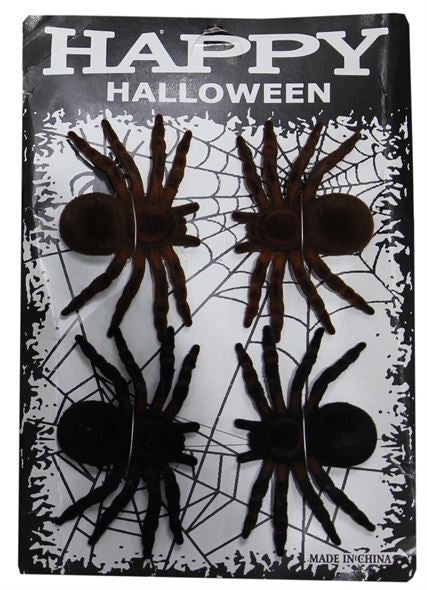 Black Tarantula 4pk 10.5cm