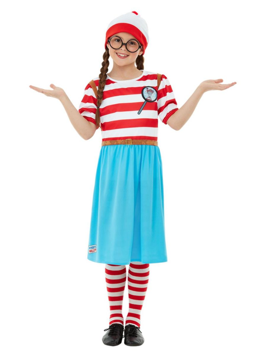 Where's Wally? Wenda Kids Deluxe Costume