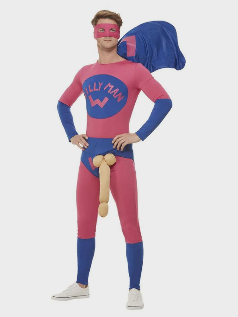 Willyman Superhero Mens Costume