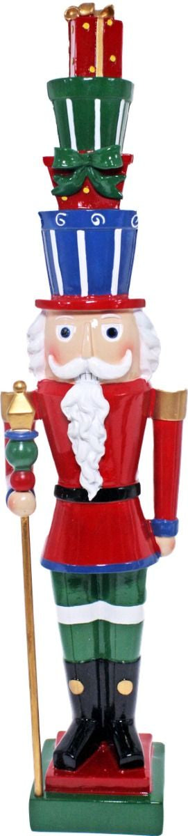 Gift Box Stack Nutcracker - 50cm