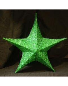 110cm Green Star Decoration