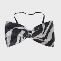 Zebra Print Bowtie